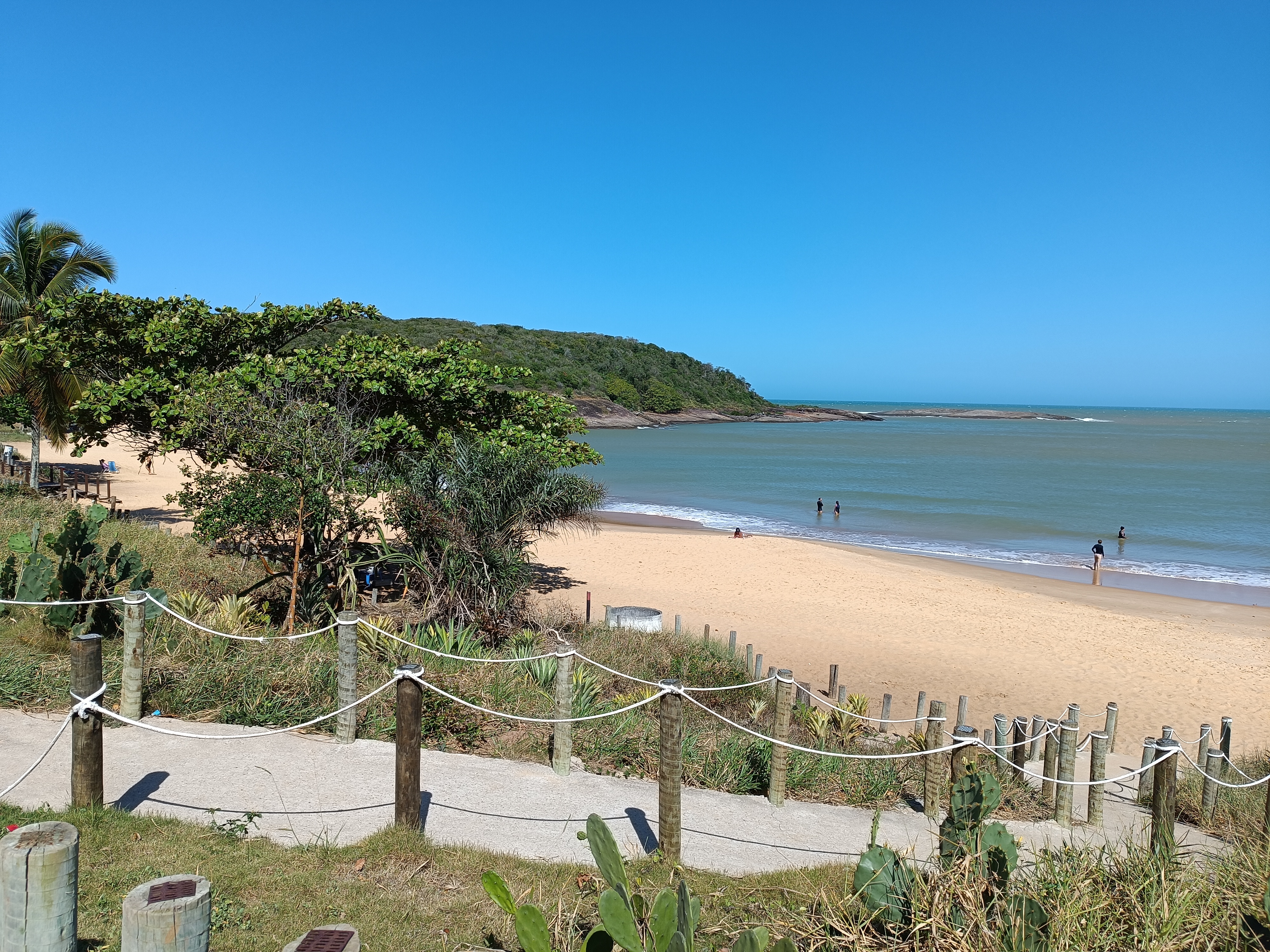 Vista da Praia da Bacutia